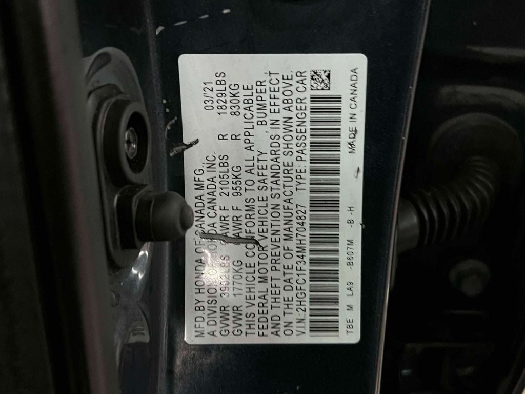 2021 Honda Civic EX