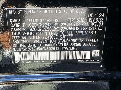 2025 Honda HR-V Sport