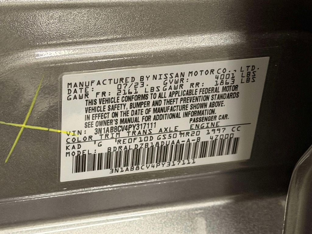 2023 Nissan Sentra SV