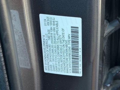 2024 Honda Pilot EX-L 8 Passenger