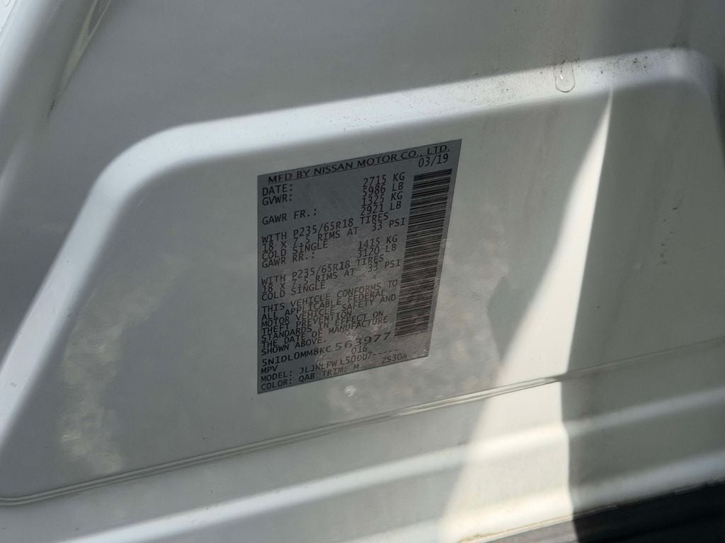 2019 INFINITI QX60 PURE