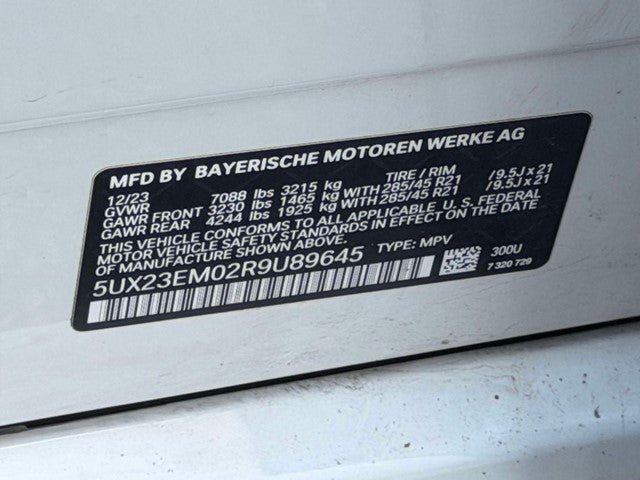 2024 BMW X7 xDrive40i