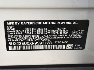2024 BMW X5 xDrive40i
