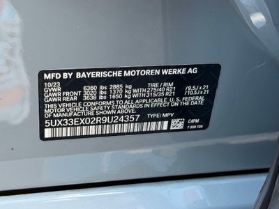 2024 BMW X6 xDrive40i