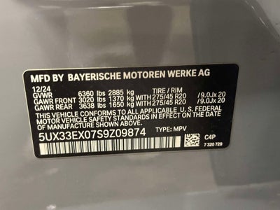 2025 BMW X6 xDrive40i