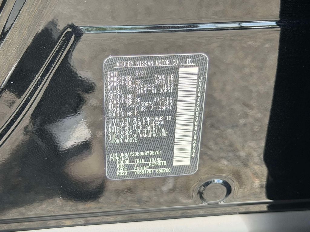 2021 Nissan Armada Platinum