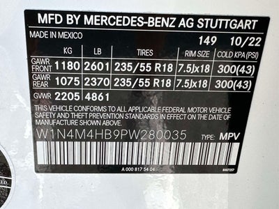 2023 Mercedes-Benz GLB GLB 250 4MATIC®