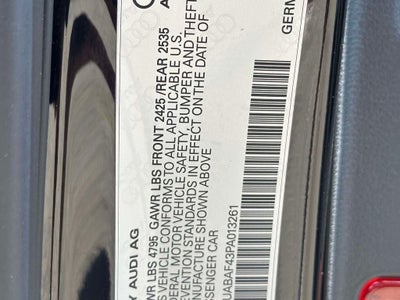 2023 Audi A4 40 Premium quattro
