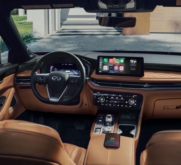 2024 INFINITI QX60 Key Features - Wireless Apple CarPlay® integration | INFINITI City of Queens in Bayside NY