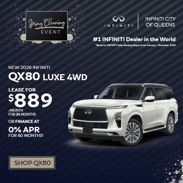 2026 Infiniti QX80 Luxe AWD