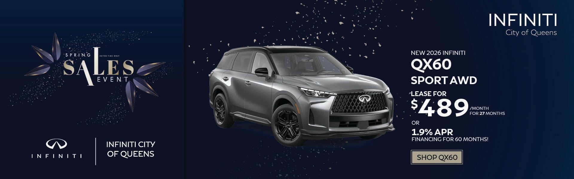 2026 Infiniti QX60 Sport
