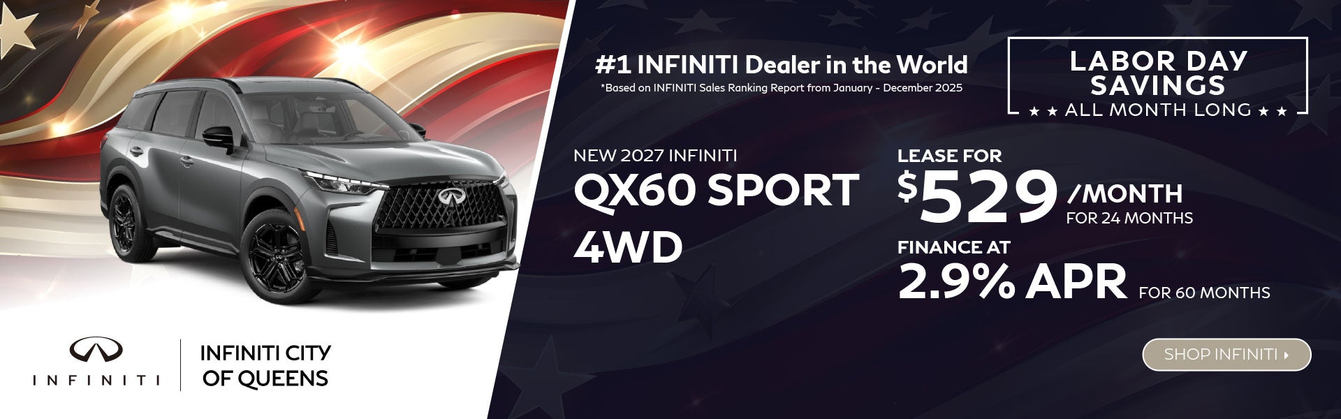 2027 Infiniti QX60 Sport AWD
