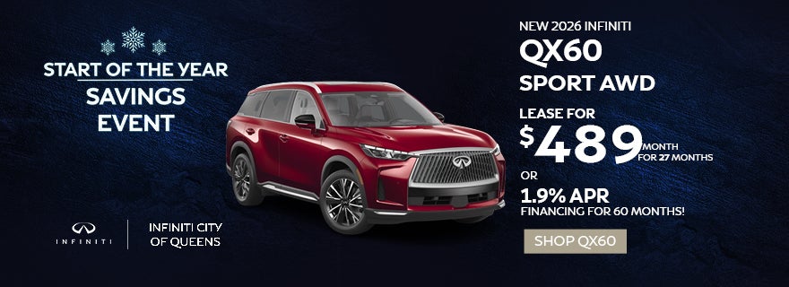 NEW 2026 INFINITI QX60 SPORT AWD
