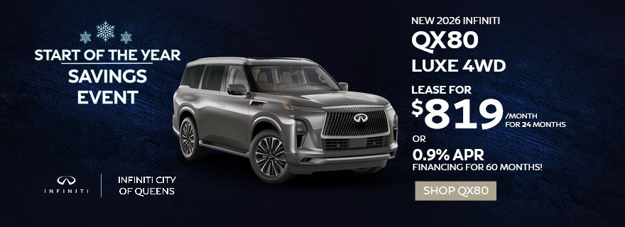 NEW 2026 INFINITI QX80 LUXE 4WD