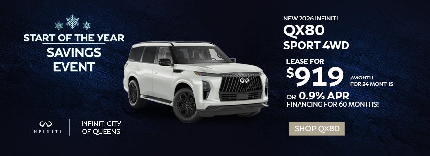 NEW 2026 INFINITI QX80 SPORT 4WD