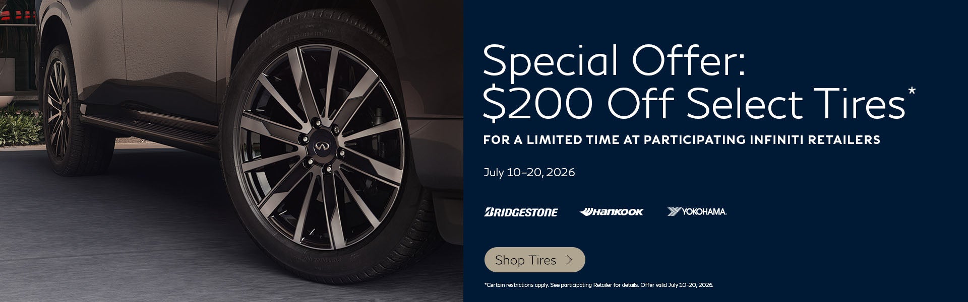 $200 0ff Select Tires